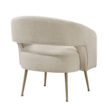 Homelegance  - Roslyn Accent Chair in Taupe - 1024TPE-1  view 4