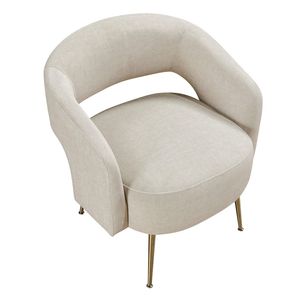 Homelegance  - Roslyn Accent Chair in Taupe - 1024TPE-1  view 7