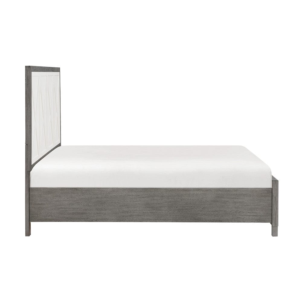 Homelegance  - Rowan Eastern King Platform Bed W/ Footboard Storage - 1366K-1EKx  view 6