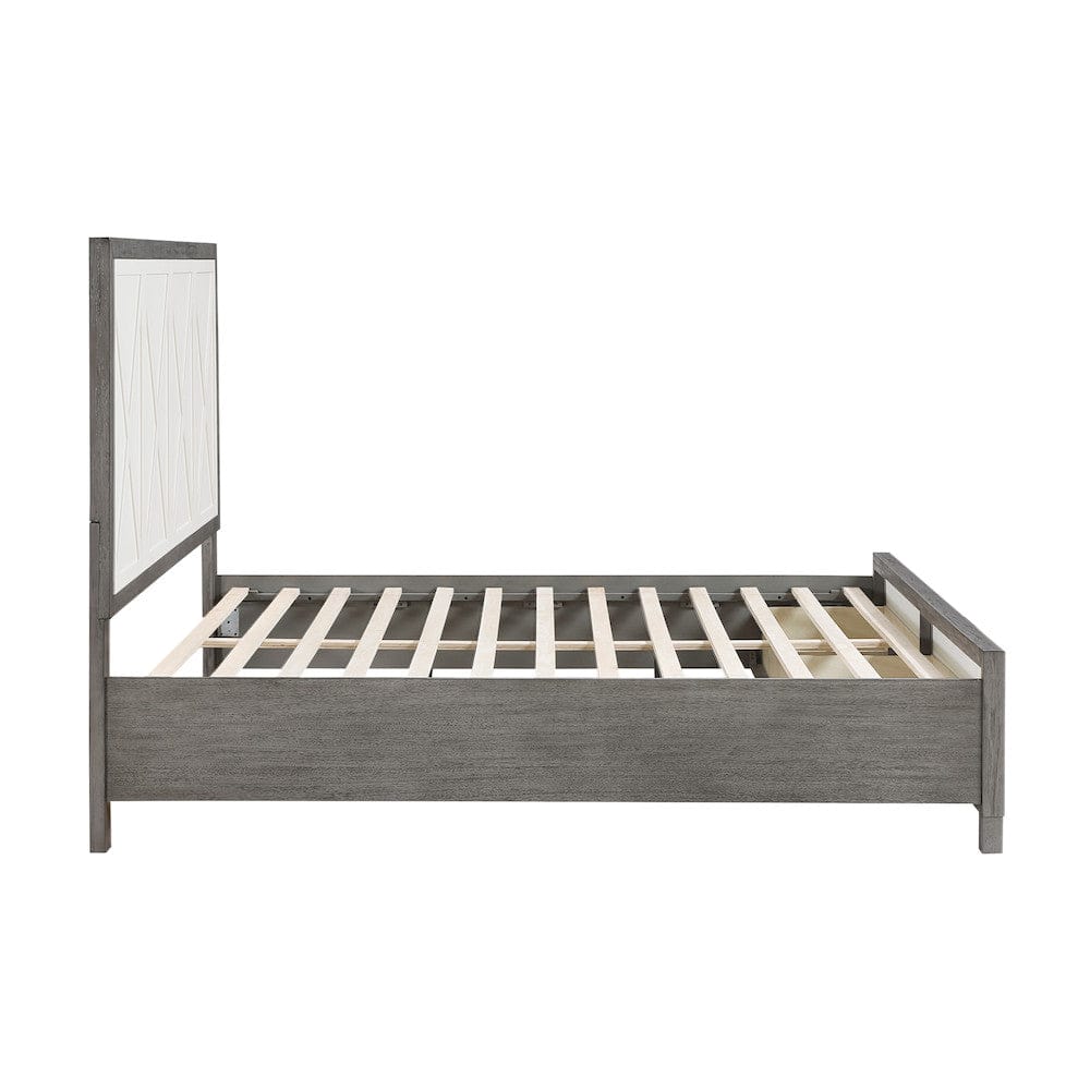 Homelegance  - Rowan Eastern King Platform Bed W/ Footboard Storage - 1366K-1EKx  view 9
