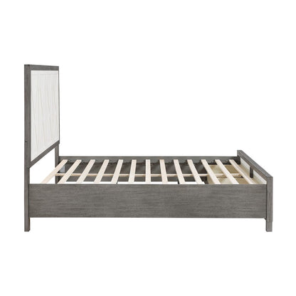 Homelegance  - Rowan Eastern King Platform Bed W/ Footboard Storage - 1366K-1EKx  view 9
