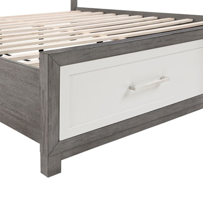 Homelegance  - Rowan Full Platform Bed W/ Footboard Storage - 1366F-1x  view 9