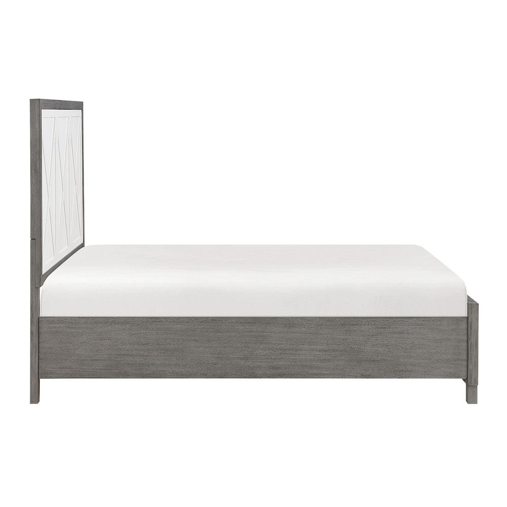 Homelegance  - Rowan Queen Platform Bed W/ Footboard Storage - 1366-1x  view 8