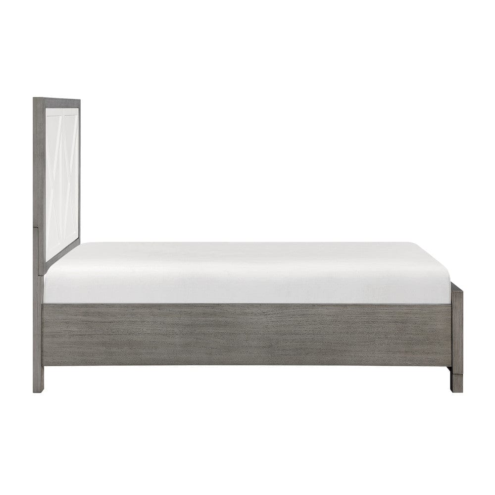 Homelegance  - Rowan Twin Platform Bed W/ Footboard Storage - 1366T-1x  view 3