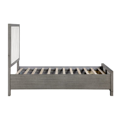 Homelegance  - Rowan Twin Platform Bed W/ Footboard Storage - 1366T-1x  view 7