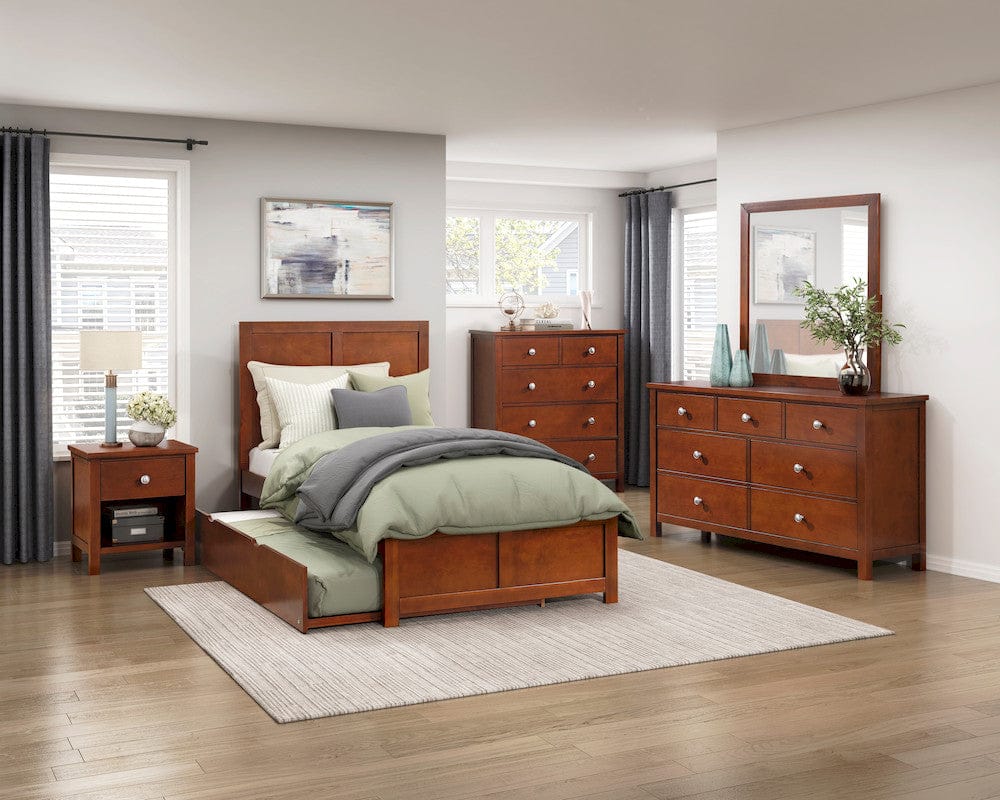 Homelegance  - Rowe 1-Drawer Night Stand - B2013DC-4D1  view 3