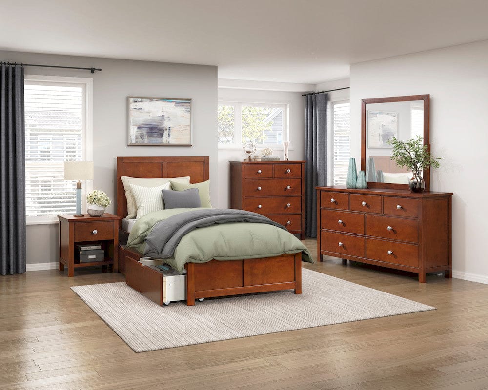 Homelegance  - Rowe 1-Drawer Night Stand - B2013DC-4D1  view 4