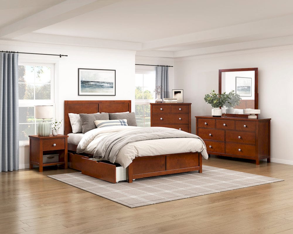 Homelegance  - Rowe Full Platform Bed - B2013FDC-1x  view 2