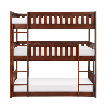 Homelegance  - Rowe Triple Bunk Bed - B2013TTTDC-1x  view 3
