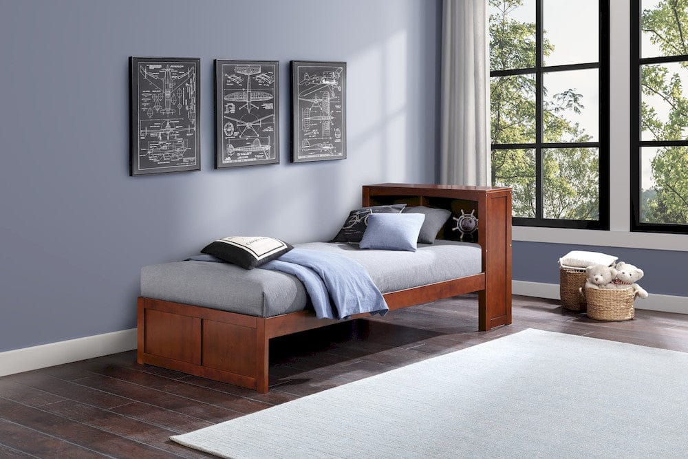 Homelegance  - Rowe Twin Bookcase Platform Bed - B2013BCDC-1x  view 4
