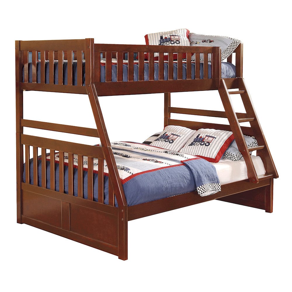 Homelegance  - Rowe Twin/Full Bunk Bed - B2013TFDC-1x  view 3
