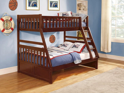 Homelegance  - Rowe Twin/Full Bunk Bed - B2013TFDC-1x  view 4