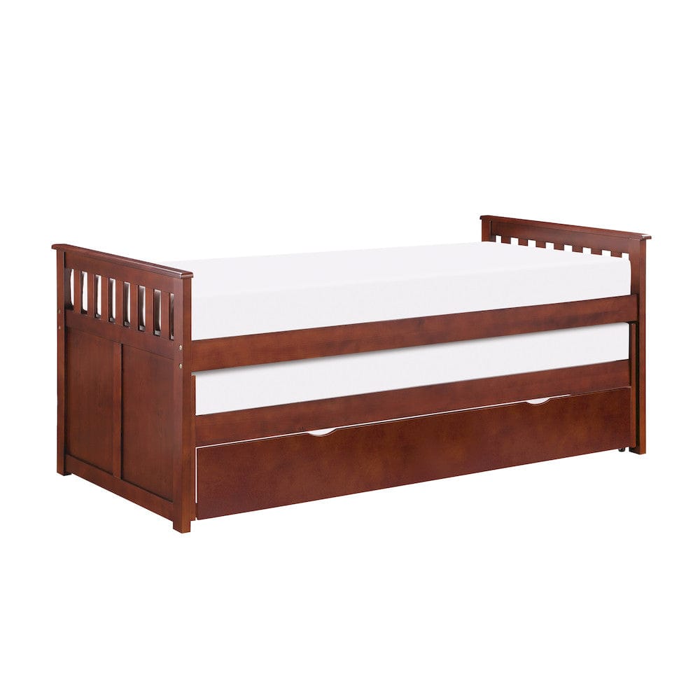 Homelegance  - Rowe Twin/Twin Bed W/ Twin Trundle - B2013RTDC-1Rx  view 2