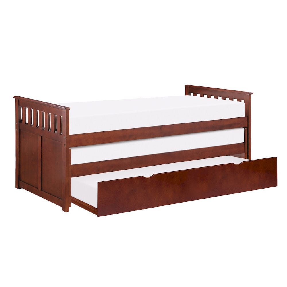 Homelegance  - Rowe Twin/Twin Bed W/ Twin Trundle - B2013RTDC-1Rx  view 3