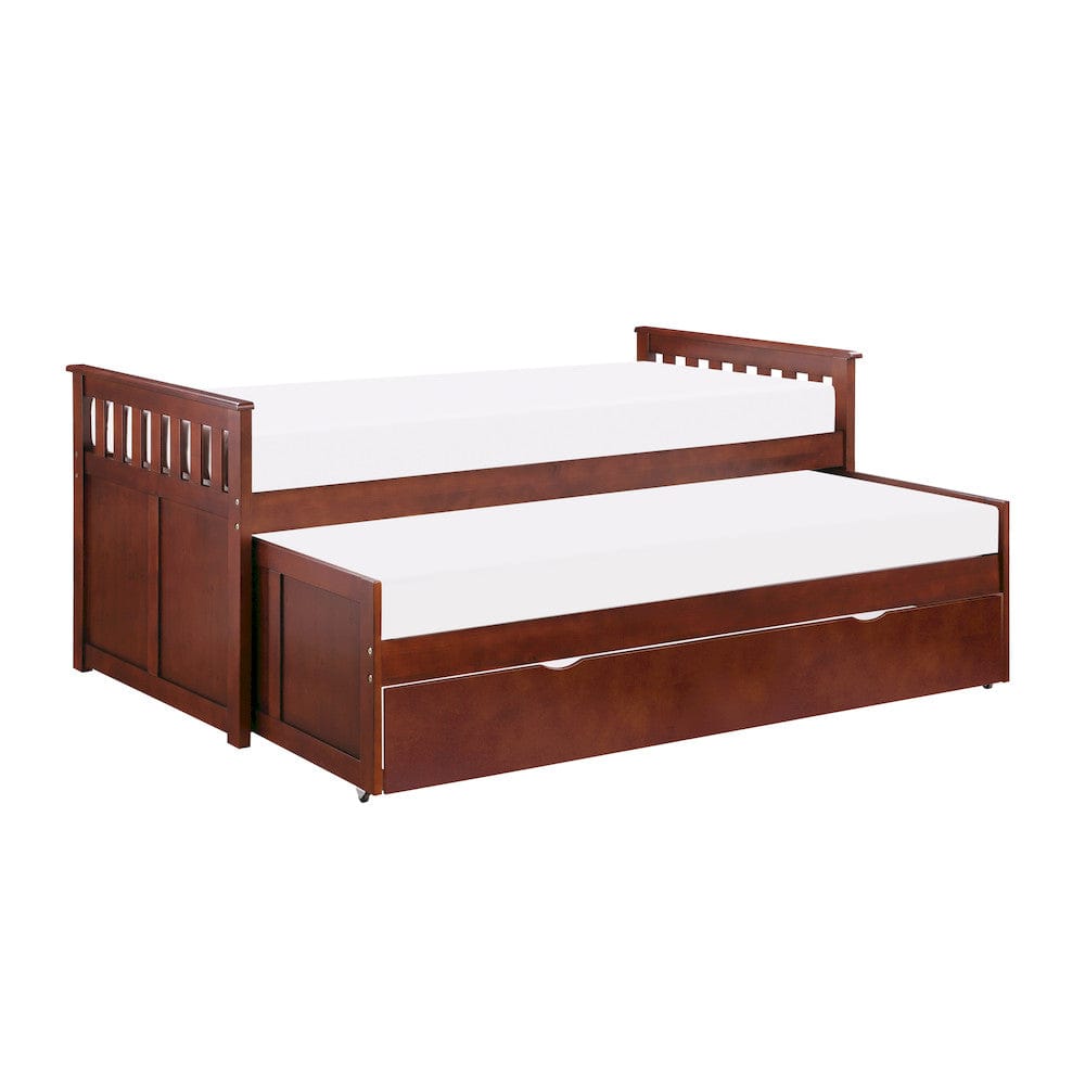 Homelegance  - Rowe Twin/Twin Bed W/ Twin Trundle - B2013RTDC-1Rx  view 4