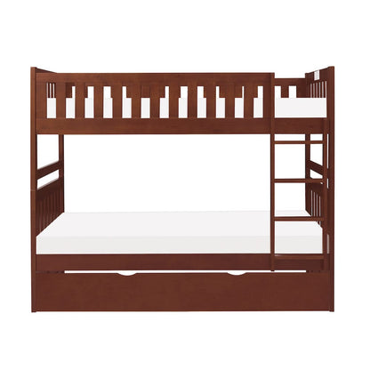 Homelegance  - Rowe Twin/Twin Bunk Bed W/ Twin Trundle - B2013DC-1xR  view 7