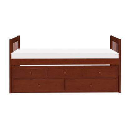 Homelegance  - Rowe Twin/Twin Trundle Bed - B2013PRDC-1x  view 1