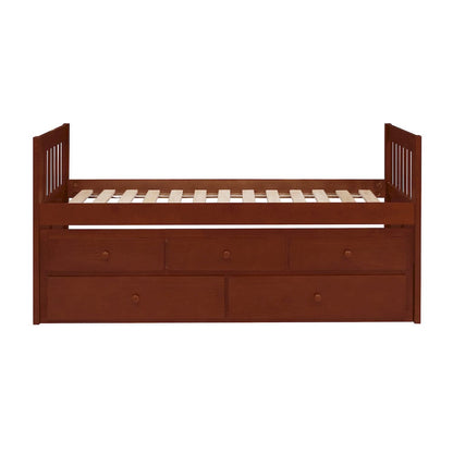 Homelegance  - Rowe Twin/Twin Trundle Bed - B2013PRDC-1x  view 2
