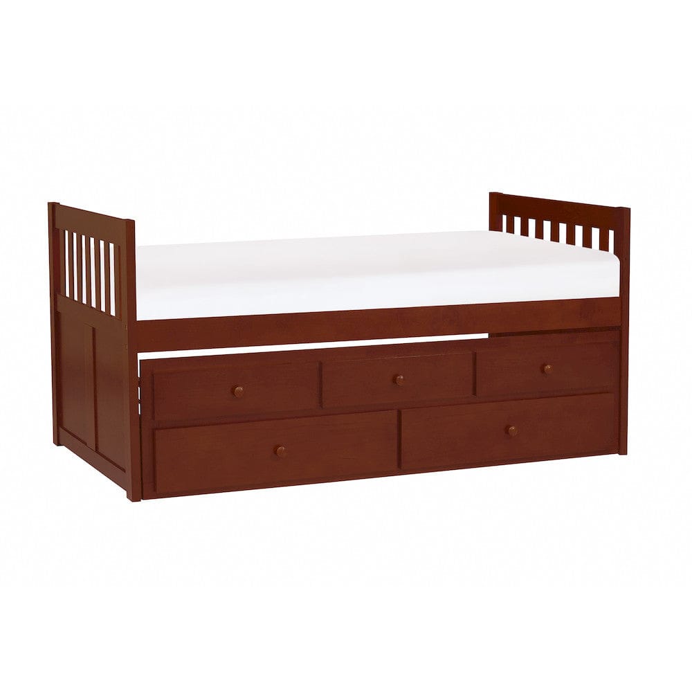 Homelegance  - Rowe Twin/Twin Trundle Bed - B2013PRDC-1x  view 3
