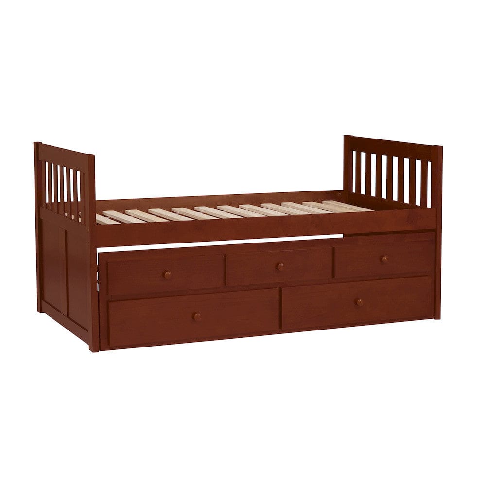 Homelegance  - Rowe Twin/Twin Trundle Bed - B2013PRDC-1x  view 4