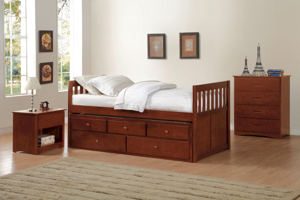 Homelegance  - Rowe Twin/Twin Trundle Bed - B2013PRDC-1x  view 7