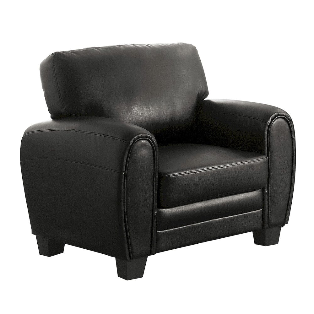 Homelegance  - Rubin Chair in Black - 9734BK-1  view 1