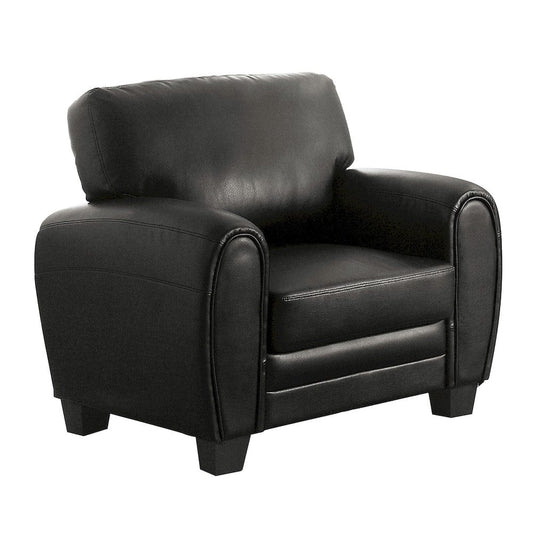 Homelegance  - Rubin Chair in Black - 9734BK-1  view 1