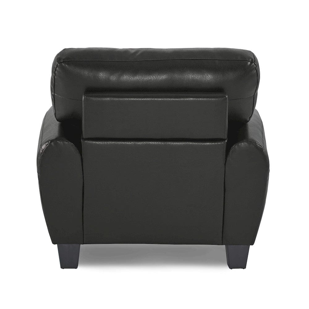 Homelegance  - Rubin Chair in Black - 9734BK-1  view 3