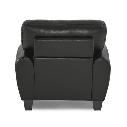 Homelegance  - Rubin Chair in Black - 9734BK-1  view 3