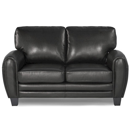 Homelegance  - Rubin Love Seat in Black - 9734BK-2  view 1