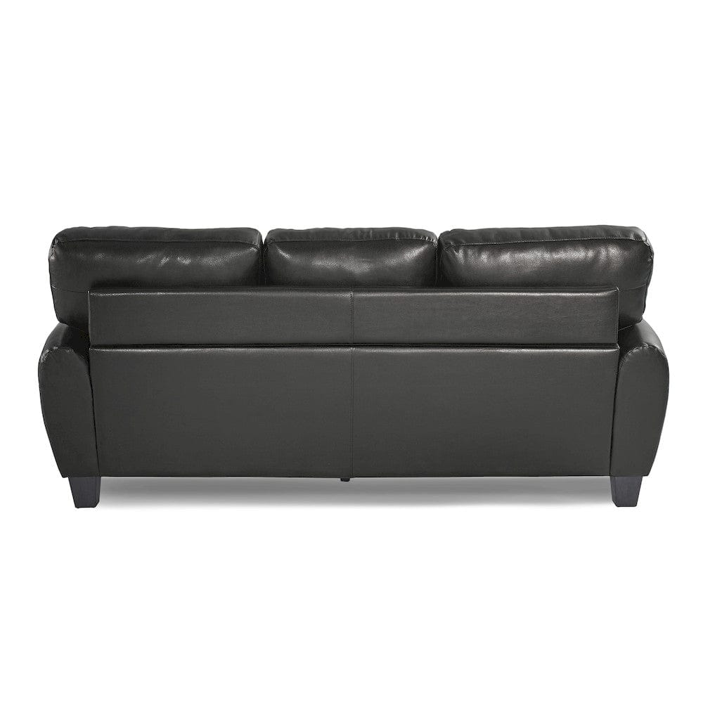 Homelegance  - Rubin Love Seat in Black - 9734BK-2  view 8