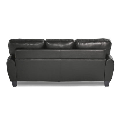 Homelegance  - Rubin Love Seat in Black - 9734BK-2  view 8