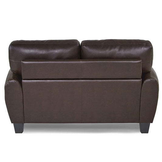 Homelegance  - Rubin Love Seat in Dark brown - 9734DB-2  view 2