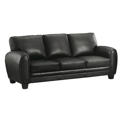 Homelegance  - Rubin Sofa in Black - 9734BK-3  view 1