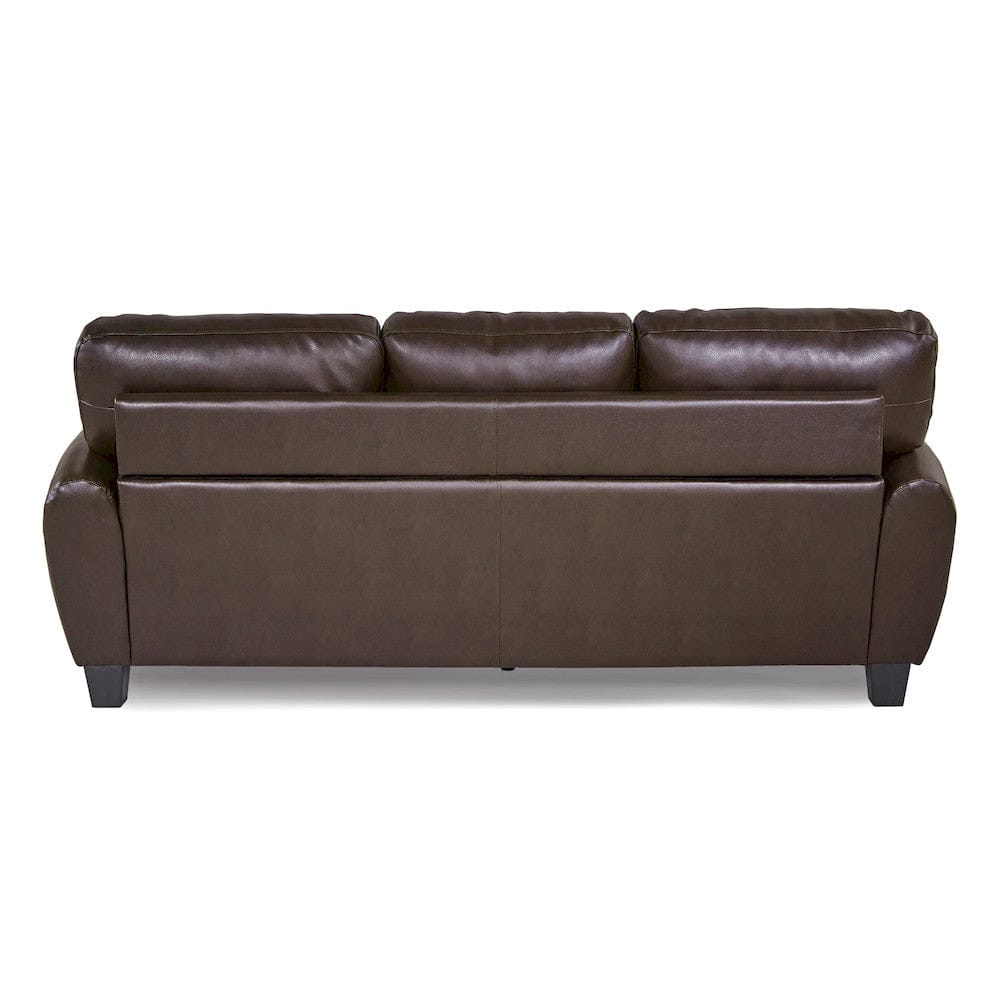 Homelegance  - Rubin Sofa in Dark brown - 9734DB-3  view 2