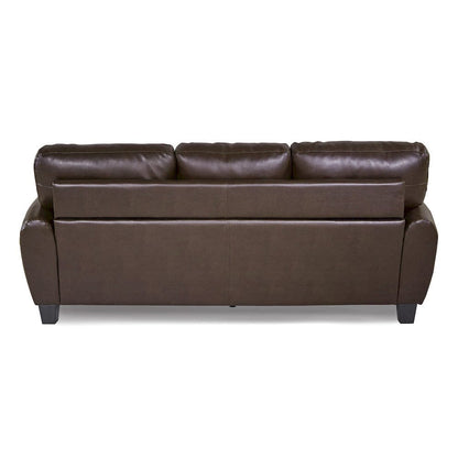 Homelegance  - Rubin Sofa in Dark brown - 9734DB-3  view 2