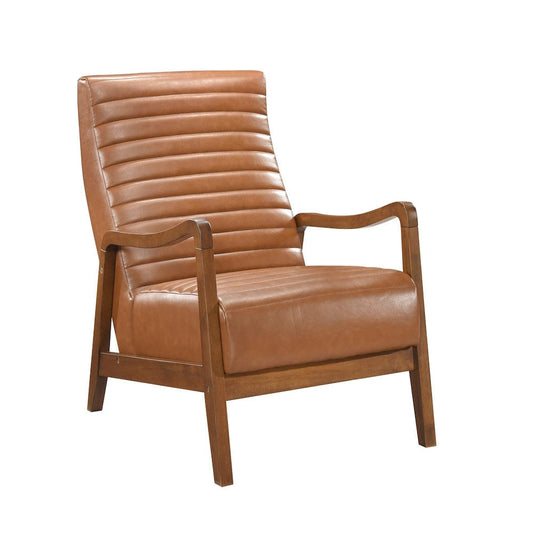 Homelegance  - Rupert Accent Chair in Matt brown - 1226BRW-1  view 1