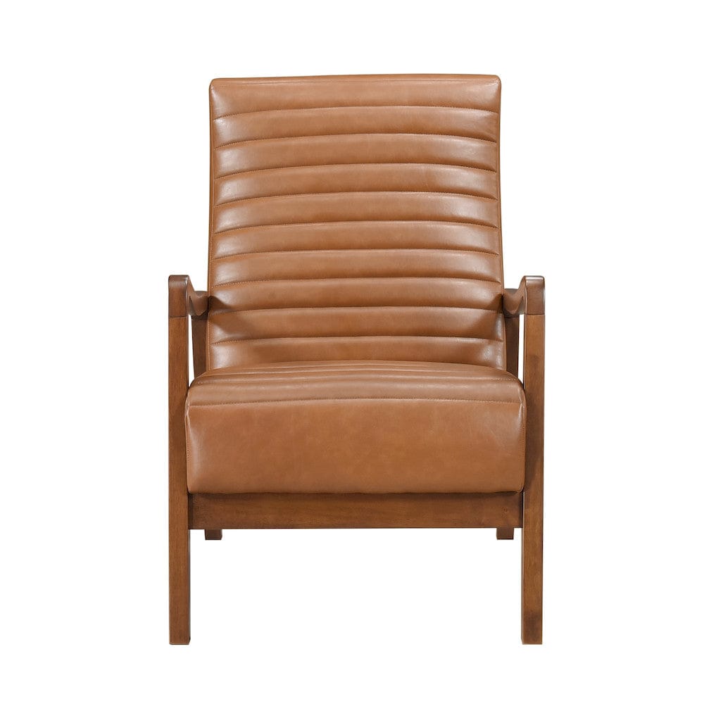 Homelegance  - Rupert Accent Chair in Matt brown - 1226BRW-1  view 4