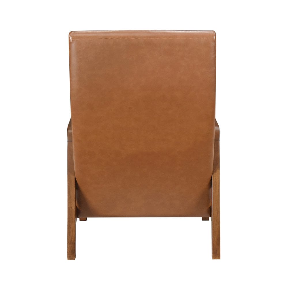 Homelegance  - Rupert Accent Chair in Matt brown - 1226BRW-1  view 6