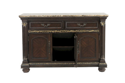 Homelegance  - Russian Hill Server W/ Faux Marble Top - 1808-40  view 2