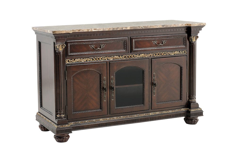 Homelegance  - Russian Hill Server W/ Faux Marble Top - 1808-40  view 3