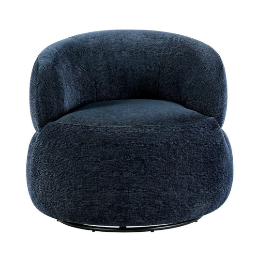 Homelegance  - Ruvo Swivel Chair in Blue - 1241BUE-1  view 1
