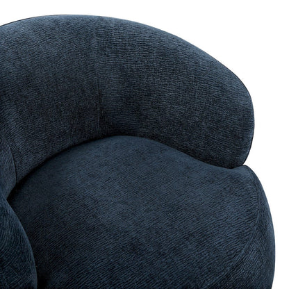 Homelegance  - Ruvo Swivel Chair in Blue - 1241BUE-1  view 3