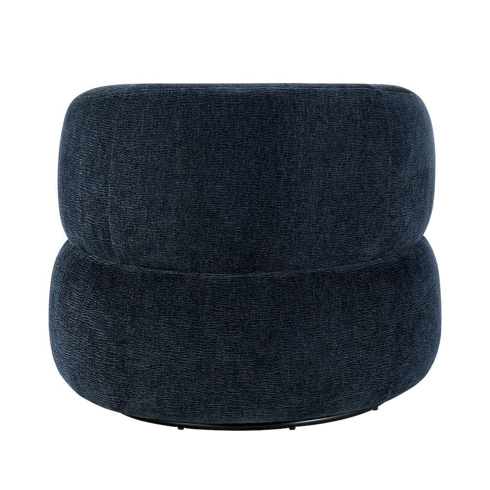 Homelegance  - Ruvo Swivel Chair in Blue - 1241BUE-1  view 7
