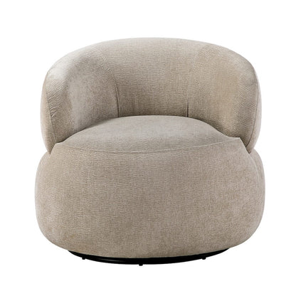 Homelegance  - Ruvo Swivel Chair in Light Brown - 1241LBR-1  view 1