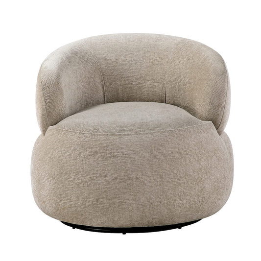 Homelegance  - Ruvo Swivel Chair in Light Brown - 1241LBR-1  view 1