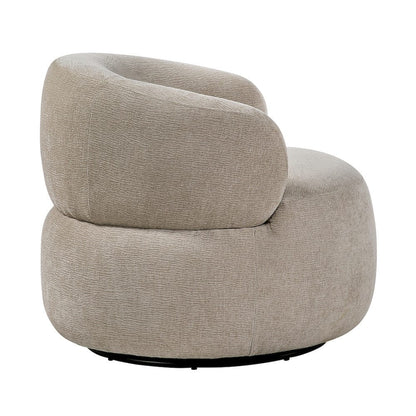 Homelegance  - Ruvo Swivel Chair in Light Brown - 1241LBR-1  view 5