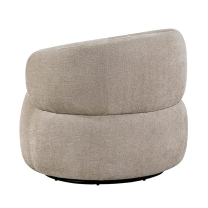 Homelegance  - Ruvo Swivel Chair in Light Brown - 1241LBR-1  view 6