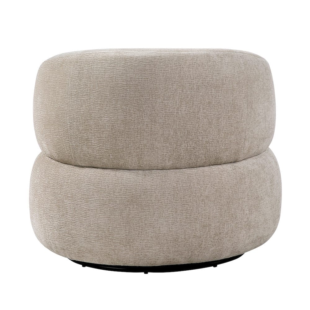 Homelegance  - Ruvo Swivel Chair in Light Brown - 1241LBR-1  view 7