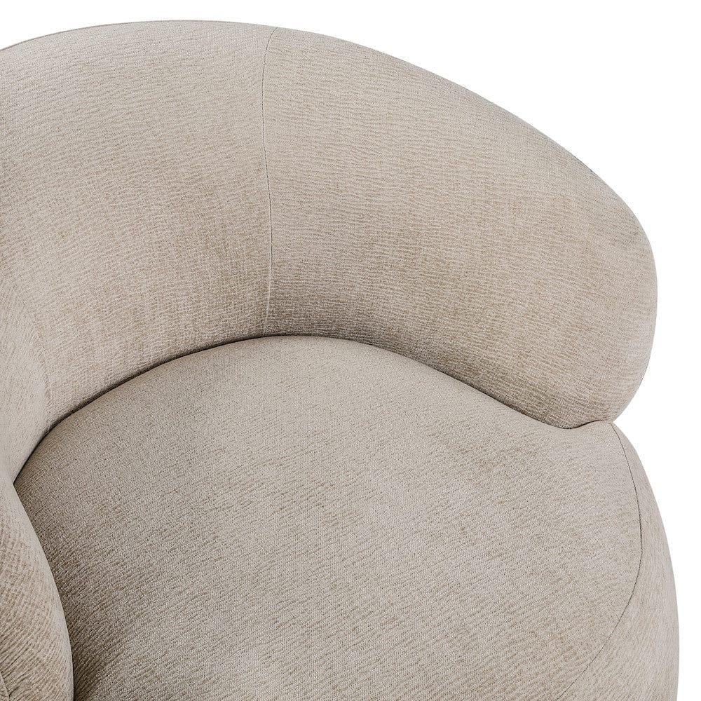 Homelegance  - Ruvo Swivel Chair in Light Brown - 1241LBR-1  view 8